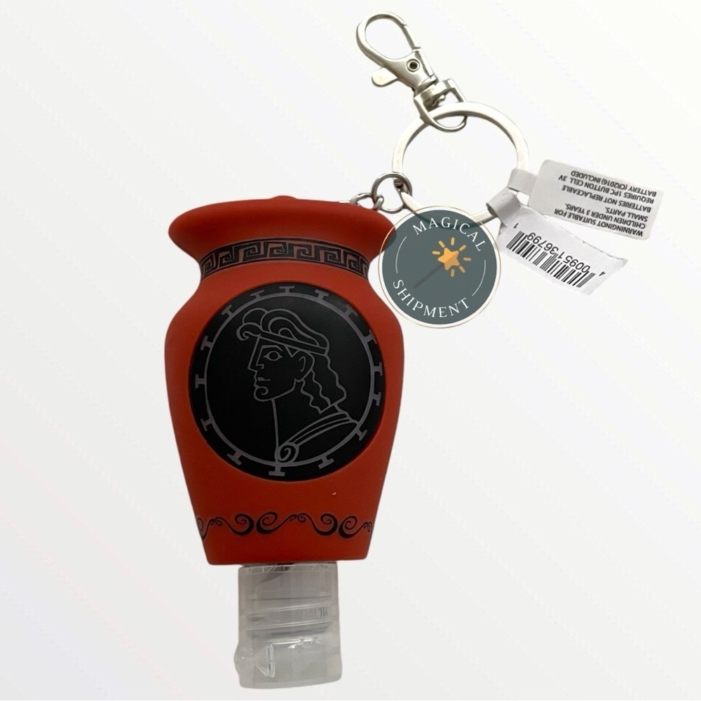 Disney Parks - Hercules Hand Sanitizer 1oz Holder Keychain